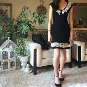 Anthropologie Yoana Baraschi Black Cocktail Dress