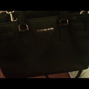 Michael Koors Black Square Bag