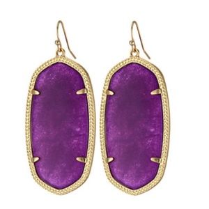 Kendra Scott Purple Earrings