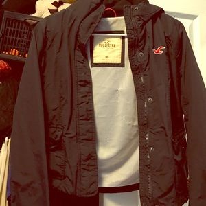 Navy Hollister jacket
