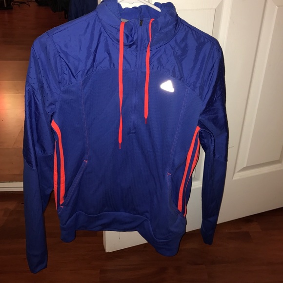Blue adidas jacket