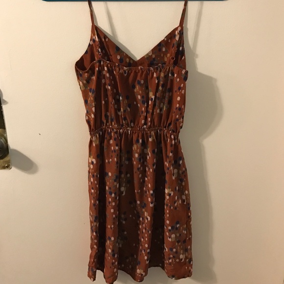🌺SALE🌺Brown spaghetti strapped dress - Picture 3 of 3