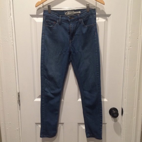 Free People Hi Rise Roller Skinny Jean