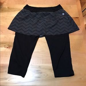 Prana skirt with attached capris
