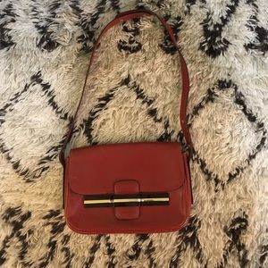 Vintage Fontana Cognac Leather Purse