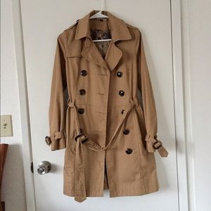 H&M Camel Trench Coat