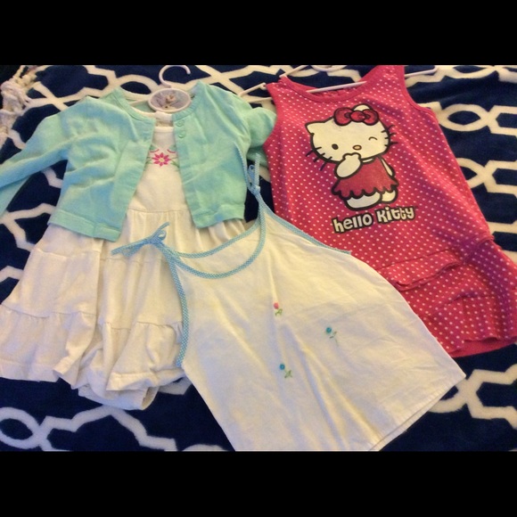 Hello kitty tank and dress with jacket cute lot