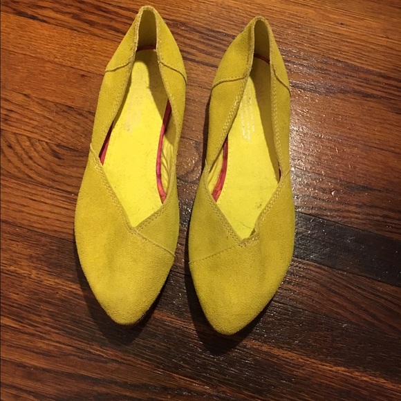 TOMS juti flat yellow 6