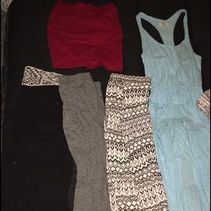 Skirts, dresses, romper, sweatpants, legging&ajenas