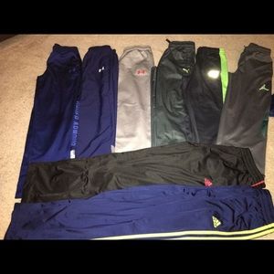 Boys size large athletic pants bundle