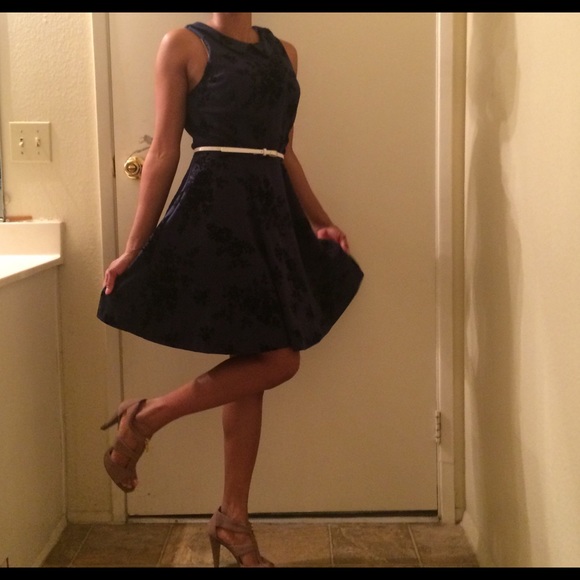 Lauren Conrad Floral Peter Pan Collar Dress