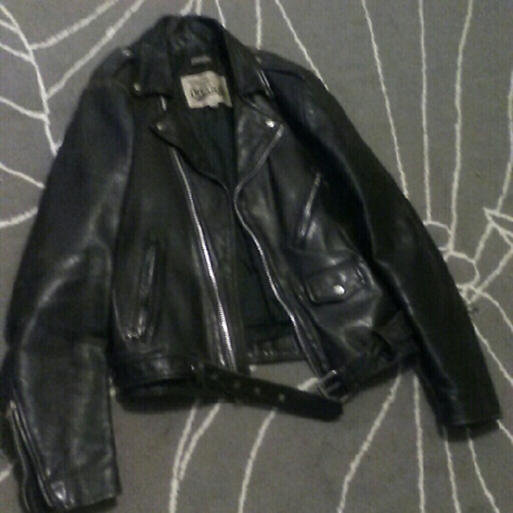 REAL LEATHER JACKET - Picture 2 of 2
