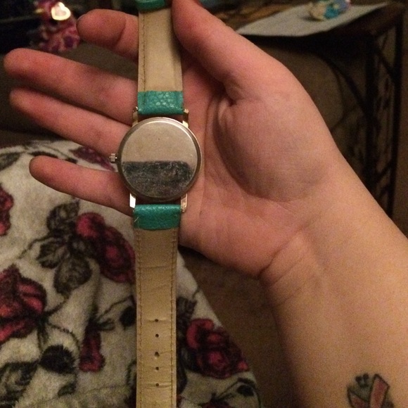 Sugar skull teal watch! - Picture 2 of 3