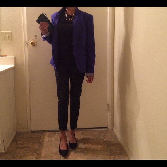 Ann Taylor Loft Blue Blazer