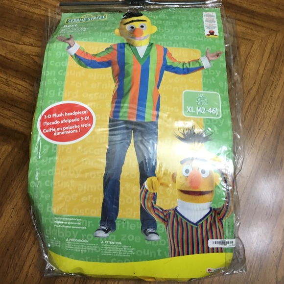 Sesame St. Bert Costume