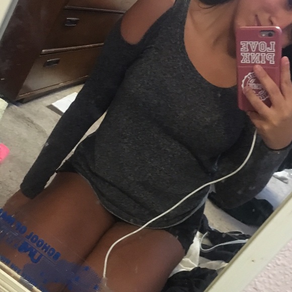 Aerie Cold Shoulder Top