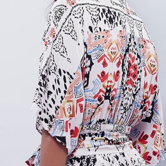 SOLD Free People Wild Mountain Kimono Dress - Picture 4 of 6