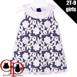🚺👗Little Girl 2T-9 Jacquard A-Line Dress MAYORAL