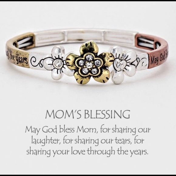Mom's Blessing" Stretch Bracelet