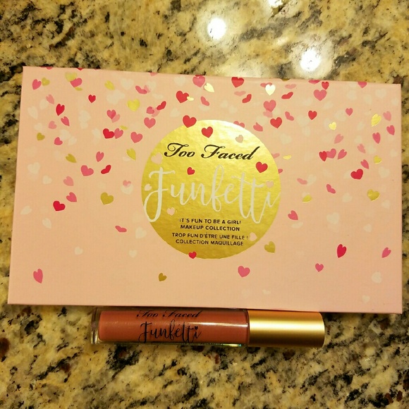Too Faced Funfetti palette and gloss