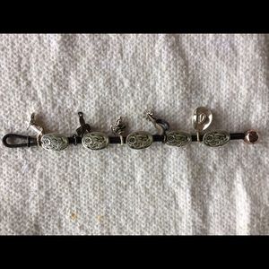 Cowgirl charm bracelet