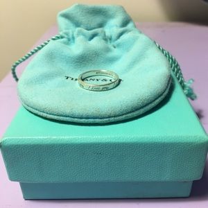"I love you" Tiffany & Co ring.