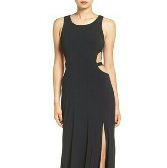 Women's Steppin Out Cutout Strappy Gown, Size 13 -