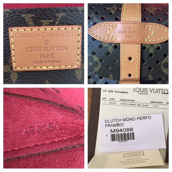 ✅SOLD✅ Limited Ed. Flore Monogram Saumur Clutch - Picture 2 of 4