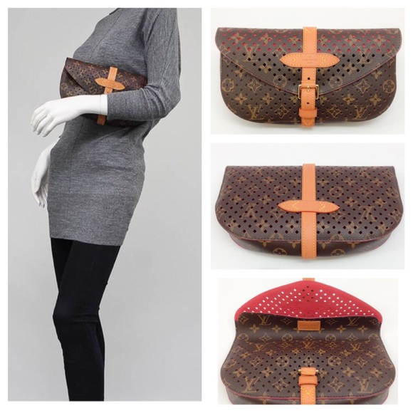 ✅SOLD✅ Limited Ed. Flore Monogram Saumur Clutch - Picture 3 of 4