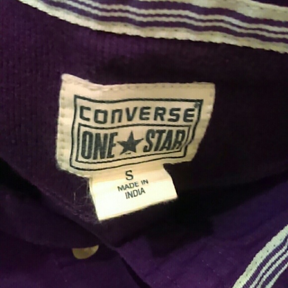 Ladies (S). Long-sleeved Converse shirt - Picture 3 of 3