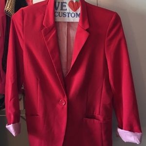 Red Blazer