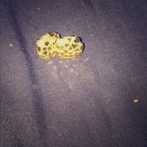 10k nugget earrrings