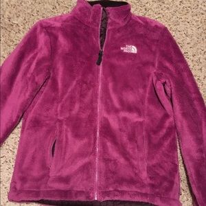 Purple North Face Osito Jacket