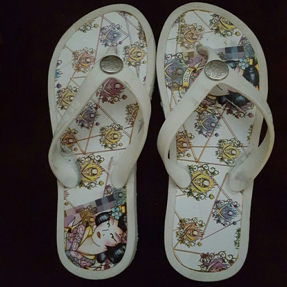 Ed Hardy Flip Flops