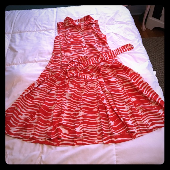 Cabo brushstroke dress