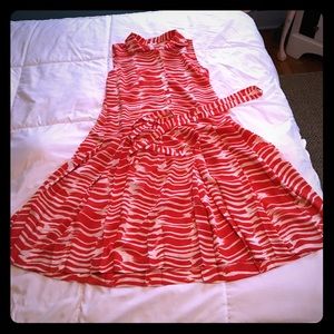 Cabo brushstroke dress