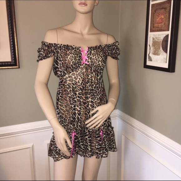 Betsey Johnson Other - NWOT Betsey Johnson Cheetah Print Nightie