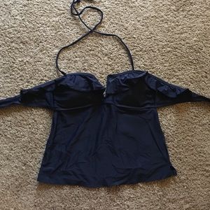 Aerie AE Navy Tankini Top