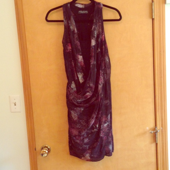 Gorgeous AllSaints and Spitalfields draped dress