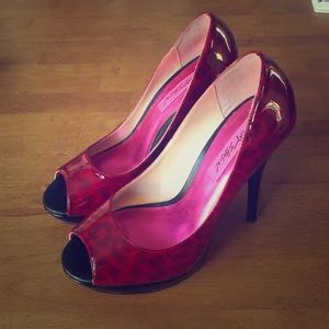 Betsey Johnson Red Heel