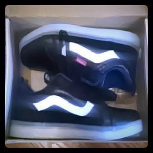 Led ADULT LIGHT UP SHOES FLASHING RECHARGE LIGHTS