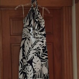 NWT Ann Taylor Silk Halter Dress