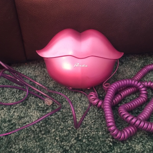 Purple Lips House Phone