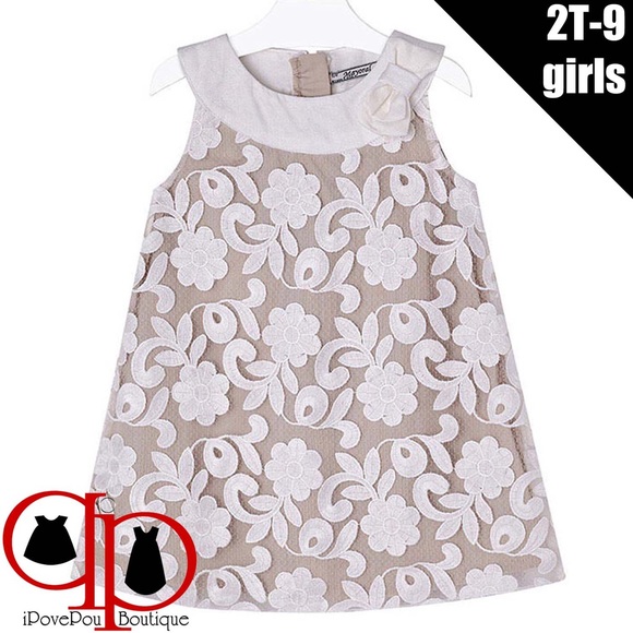 🚺👗Little Girl 2T-9 Jacquard A-line Dress MAYORAL