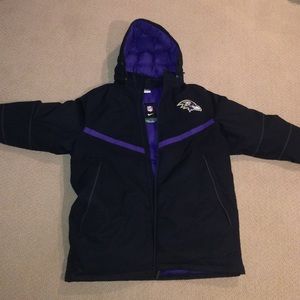 Nike Authentic Baltimore Ravens On Field Jacket