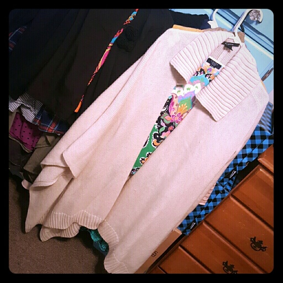 Super Long Super Loose sweater Cape