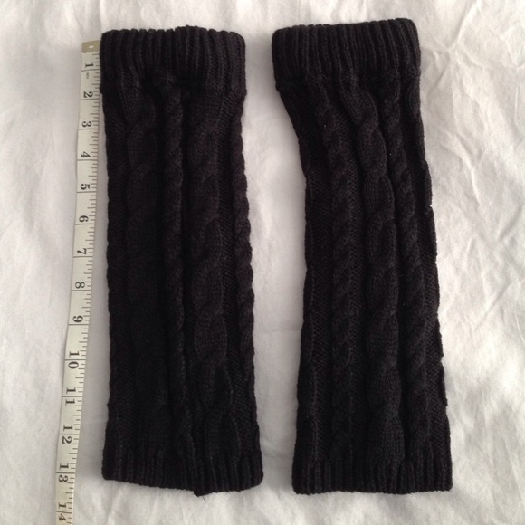 Muji Cable Knit Leg Warmers NWOT