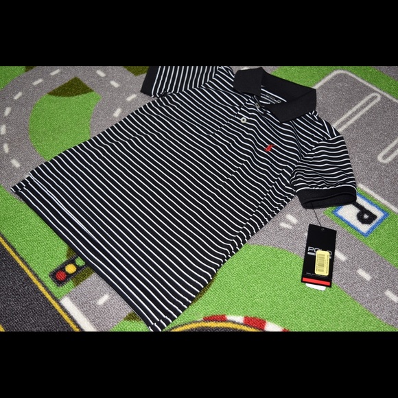 3T Polo Ralph Lauren Sport Collar Shirt NEW - Picture 1 of 3