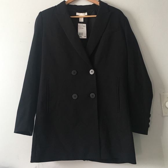 Black trench coat