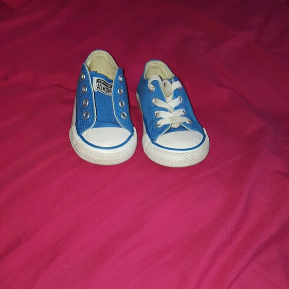 Light blue Converse